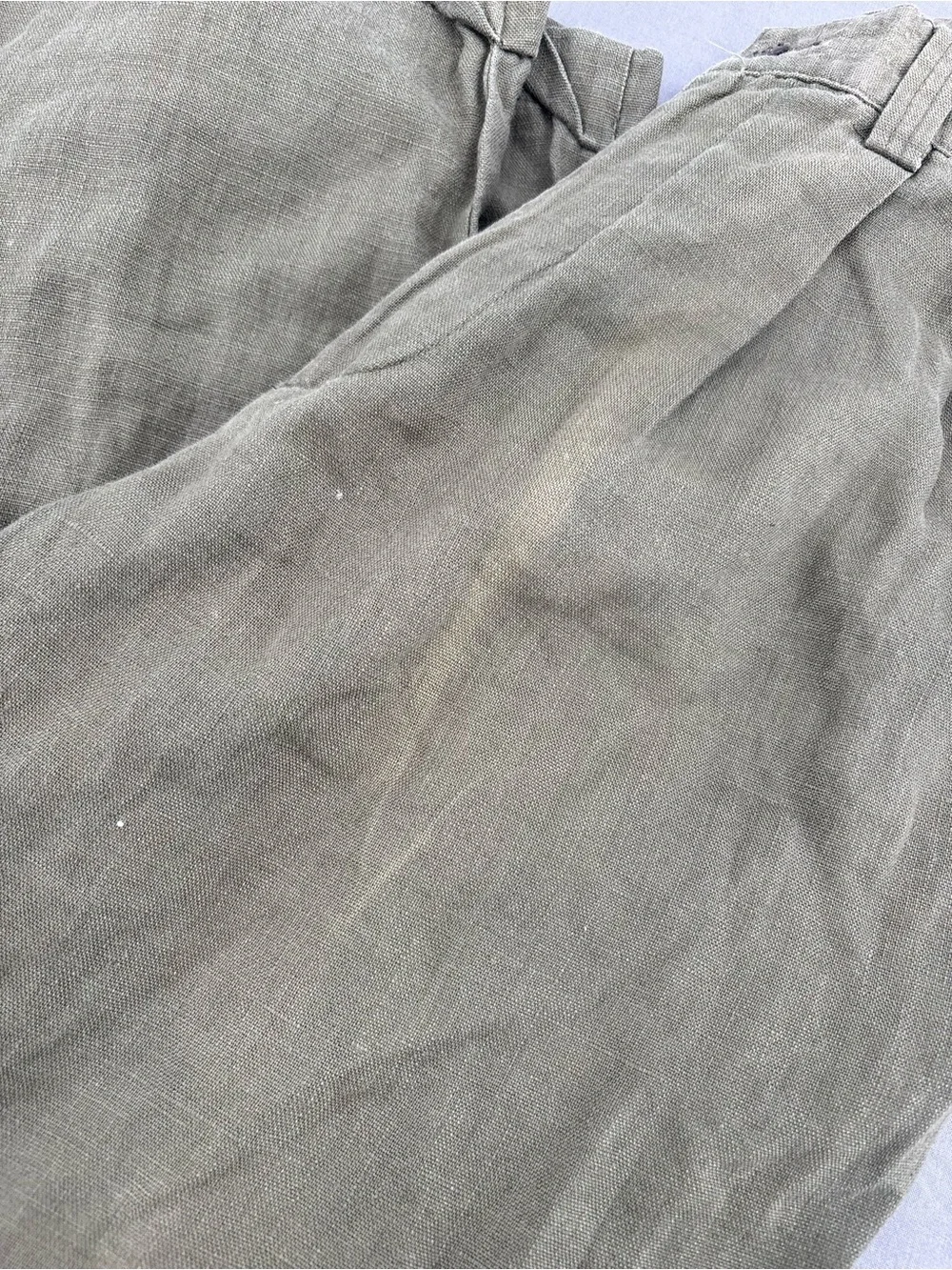 GAP Olive Green Wide-Leg Casual Pants